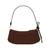 Loop Suede And Shiny Leather Mini Bag