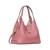 Deco Pebbled Leather Crossbody Tote