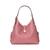 Deco Pebbled Leather Crossbody Tote