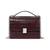 Deco Croc Embossed Chain Shoulder Bag