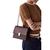 Deco Croc Embossed Chain Shoulder Bag