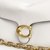 Soft Grain Leather Chain Tabby Shoulder Bag With Chain