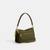 Soft Grain Leather Chain Tabby Shoulder Bag With Chain