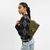 Soft Grain Leather Chain Tabby Shoulder Bag With Chain