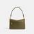 Soft Grain Leather Chain Tabby Shoulder Bag With Chain