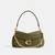 Soft Grain Leather Chain Tabby Shoulder Bag With Chain