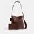 Natural Grain Leather Bleecker Bucket Bag