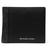 Hudson Leather and Signature Logo Billfold Wallet With Coin Pouch