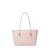 Quinn Medium Signature Logo And Leather Tote Bag