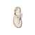 Mandy Signature Logo T-Strap Sandal