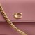 Refined Calf Leather Brook Flap Chain Bag