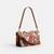 Tabby Shoulder Bag 26 with Floral Applique