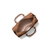 Jet Set Travel Medium Logo Embossed Leather Duffel Crossbody Bag