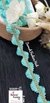 ShimmerEdge Sea Green Lace