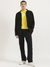 Mens Regular Fit Spread Collar Textured Shacket