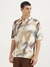 Mens Oversized Fit Polo Neck Printed Tshirt