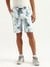 Mens Printed Regular Fit Bermuda Shorts