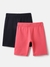 Girls Kidswear Solid Regular Fit Cycling Shorts