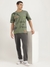 Mens Boxy Fit Round Neck Printed Tshirt