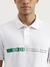 Mens Relaxed Polo Neck Graphic Print T-Shirt