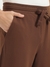 Mens Solid Relaxed Fit Trousers