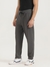 Mens Solid Relaxed Fit Trousers