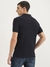 Mens Relaxed Fit Polo Neck Solid Tshirt