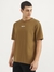 Mens Boxy Fit Round Neck Printed Tshirt