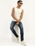 United Colors of Benetton Regular Fit Round Neck Ribbed Innerwear Vest