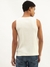 United Colors of Benetton Regular Fit Round Neck Ribbed Innerwear Vest