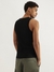 United Colors of Benetton Regular Fit Round Neck Ribbed Innerwear Vest