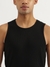 United Colors of Benetton Regular Fit Round Neck Ribbed Innerwear Vest