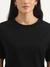 Womens Regular Round Neck Solid T-Shirt