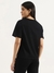 Womens Regular Round Neck Solid T-Shirt