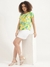 Womens Round Neck Printed Tshirt