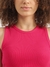 Womens Round Neck Solid Top
