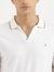 Mens Regular Fit Johny Collar Solid Tshirt