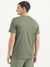 Mens Relaxed Fit Round Neck Solid Tshirt