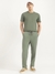 Mens Relaxed Fit Round Neck Solid Tshirt