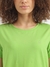 Womens Round Neck Solid Tshirt