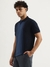 Mens Regular Polo Neck Striped T-Shirt