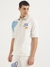 Mens Oversized Fit Polo Neck Printed Tshirt