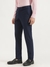 Mens Solid Slim Fit Trousers