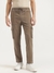 Mens Solid Relaxed Fit Trousers