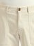 Mens Solid Straight Fit Trousers