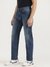 Mens Solid Relaxed Fit Jeans