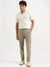 Mens Solid Relaxed Trouser