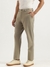 Mens Solid Relaxed Trouser