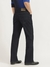 Mens Solid Bootcut Fit Jeans