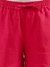 Womens Solid Wide Leg Cargo Trousers